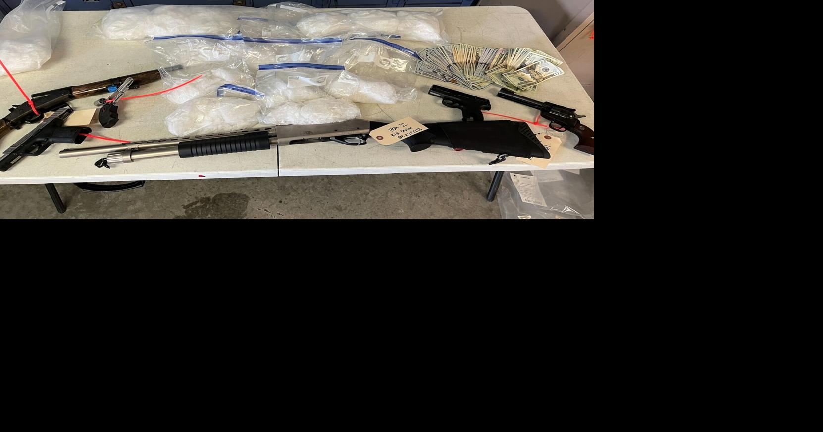 Sixteen arrested on drugs, weapons charges after police operation | Top ...
