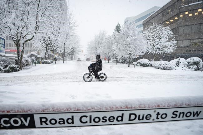 Winter weather shuts schools in B.C. again after Vancouver s