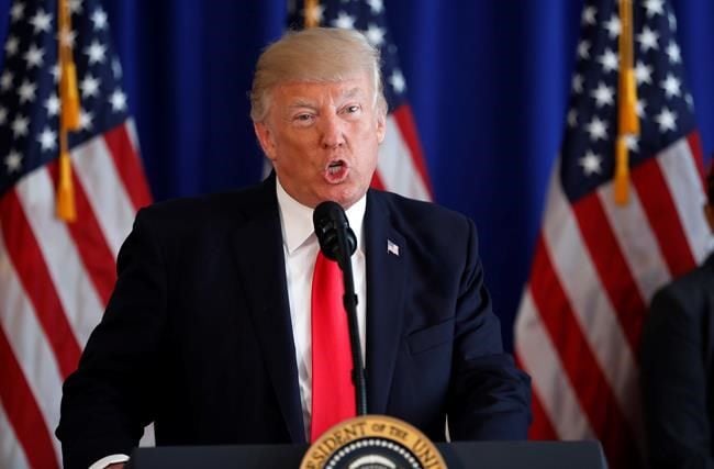 The Latest Trump's remarks on clashes draw strong reactions