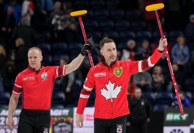 Dunston and Gushue win qualifying games to reach Page playoff 1-2 game at Brier