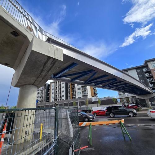 ped bridge