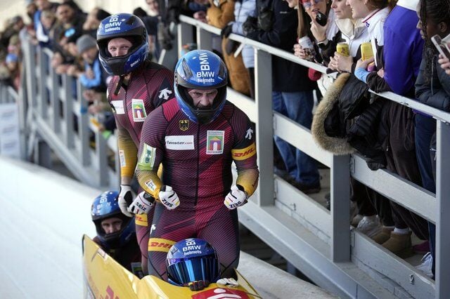 Francesco Friedrich of Germany wins 16th world bobsled championship, taking 4-man in Lake Placid