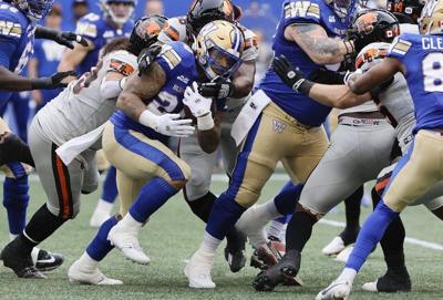 Oliveira to miss second straight game when Blue Bombers host Elks