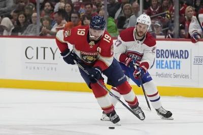 Panthers score team-record 7 goals in 1st, top Canadiens 9-5