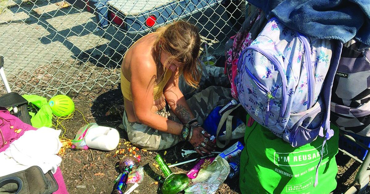 Homeless thrown out of their camp