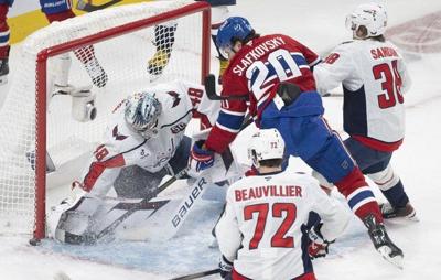 Canadiens beat Capitals 6-3 in electric Game 3 featuring bench brawl, goalie injuries