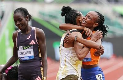 Kenya's Beatrice Chebet sets world record in 10,000 meters