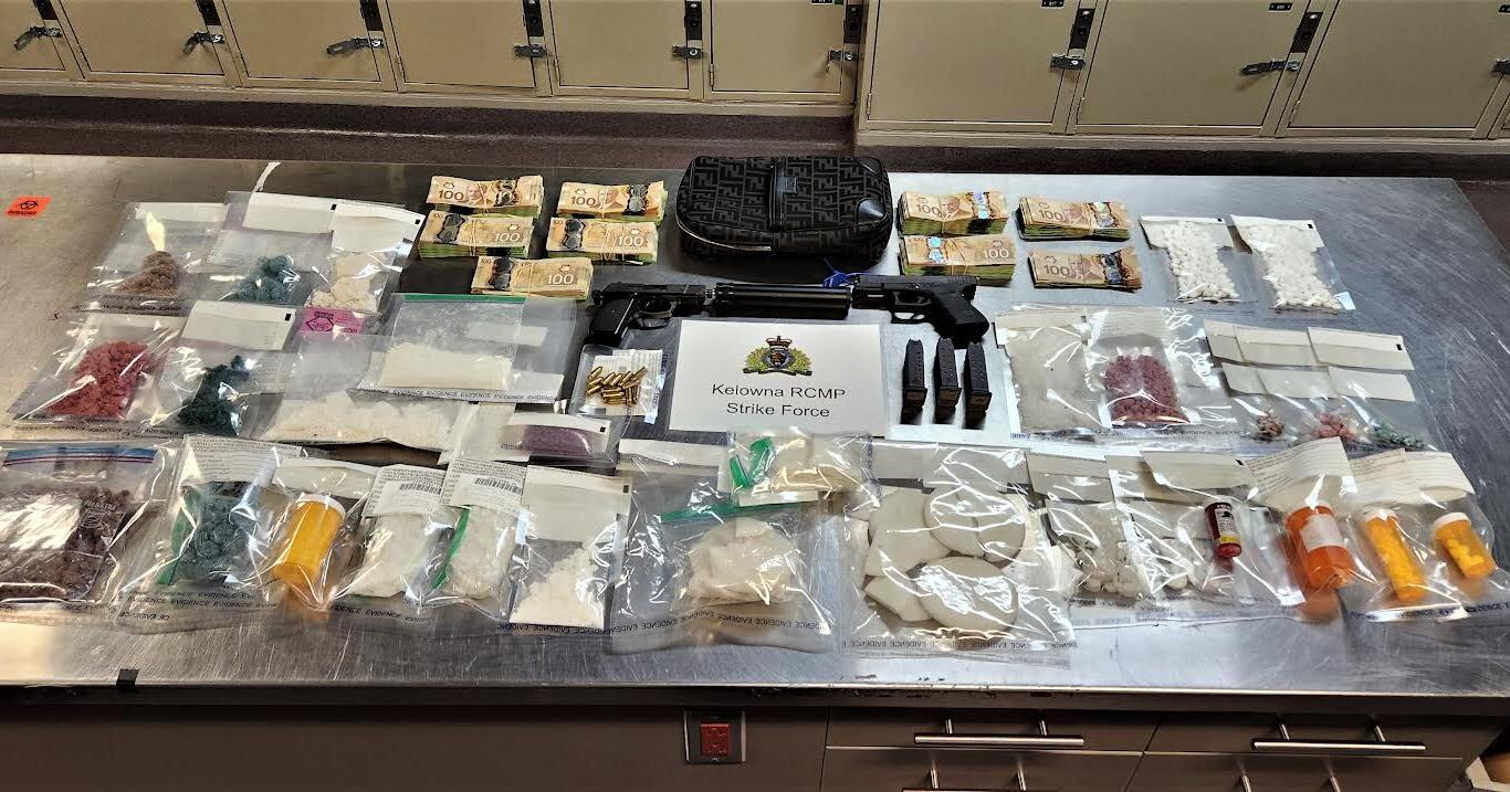 Kelowna cops make big haul after routine traffic stop - Vimarsana News