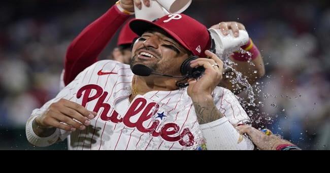 Aaron Nola and Nick Castellanos lead the way in Phillies' 8-4 victory over  Blue Jays, National Sports