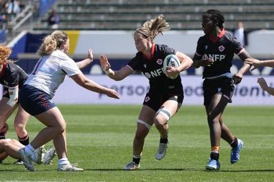 Canada women win again but face tougher task in downing Springboks in rugby test