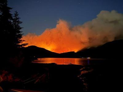 Significant amount of rainfall slows the spread of wildfires on Vancouver Island