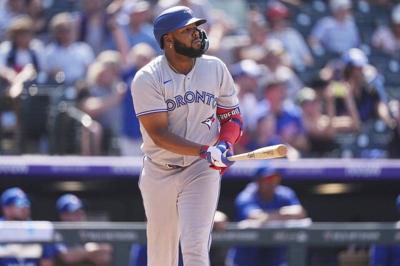 Guerrero and Blue Jays rout Rockies 20-1 to cap Coors Field barrage