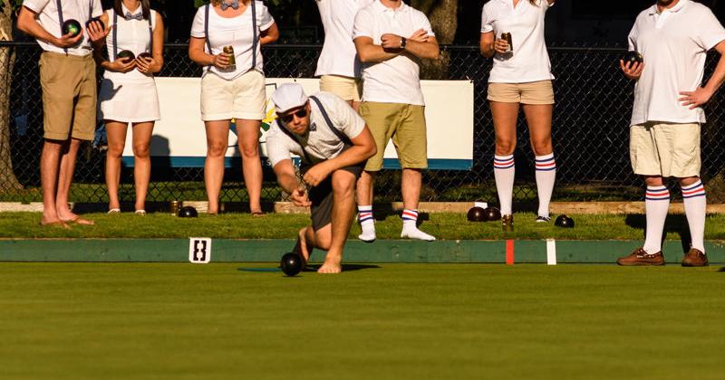 Retro vibe powers popular lawn bowling fundraiser