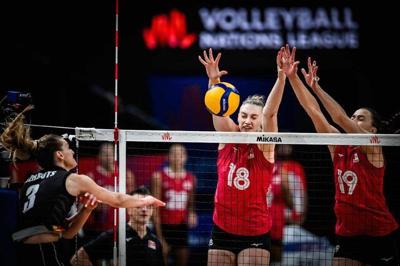 Canadian women fall 3-2 to Belgium in Volleyball Nations League