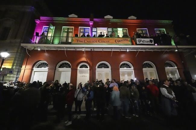 New Orleans holds 1st parade of Carnival season 5 days after deadly attack on Bourbon Street