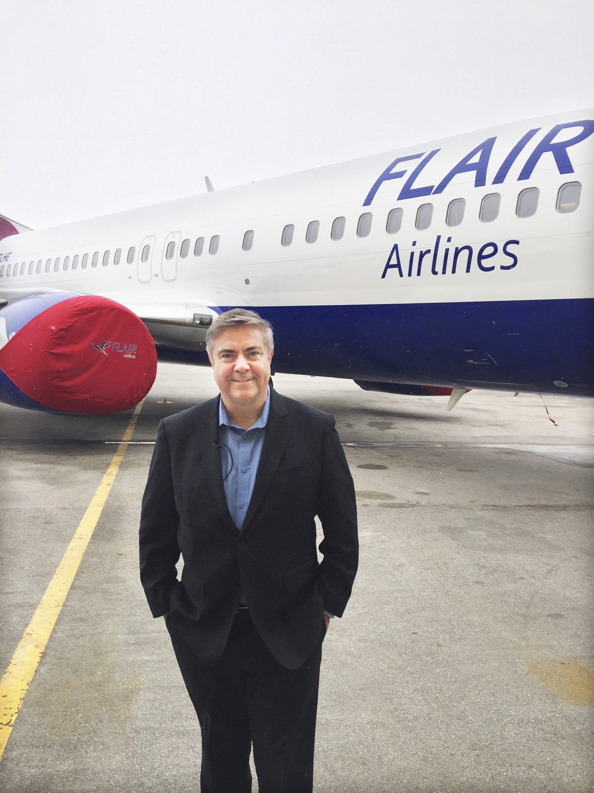 flair airlines carry on