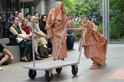 Issey Miyake transforms the Cartier Foundation into living sculpture garden with light and movement