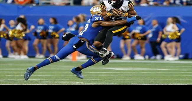 Bombers late TD drive lifts them past pesky Ticats 26-23