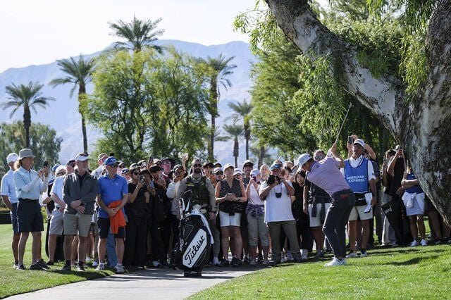 Charley Hoffman, Rico Hoey charge into the lead midway through The American Express