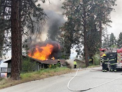 Fire Destroys Peachland Home News Kelownadailycourier Ca Fire Destroys Peachland Home News Kelownadailycourier Ca