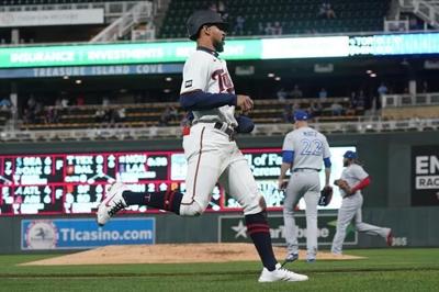 Twins bump Blue Jays back in wild card race, as Gurriel hurt