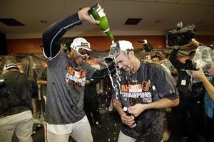 No Blue Jays party harder than Munenori Kawasaki after clinch