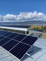 Solar power project launches at winery