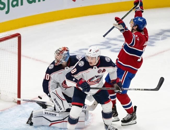 Nick Suzuki Has Eventual Winner As Canadiens Beat Blue Jackets 5-1 ...