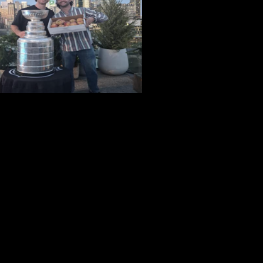 Kelowna peaches go down a treat alongside Stanley Cup