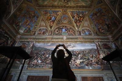 Vatican unveils last of restored Raphael Rooms after 10-year cleaning that yielded new discoveries