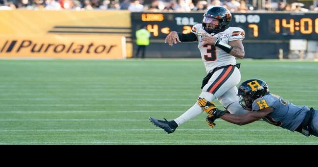 B.C. Lions quarterback Vernon Adams Jr. tops CFL honour roll for second straight week