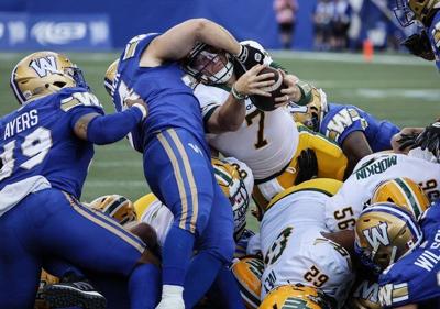 Winnipeg Blue Bombers remain unbeaten with 36-23 win over Edmonton Elks