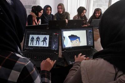 First Afghan female coders bring it on: Fight against Opium | National ...