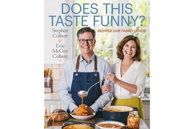 Stephen & Evie Colbert offer a cookbook that's also a window on their lives