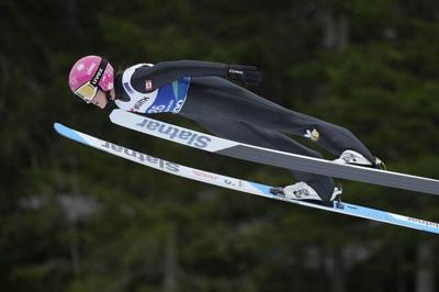 Canadian ski jumper Abigail Strate wins summer Grand Prix competition