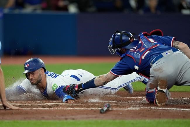 Bo Bichette sidelined by thumb discomfort for Blue Jays' series