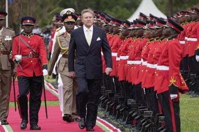 Kenya hosts Dutch royals as allegations of rights abuses mount in the East African nation