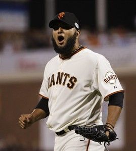 Sandoval catch last out San Francisco Giants champions Win Royals