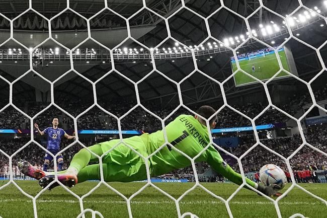 Croatia beats Japan in penalty shootout at World Cup