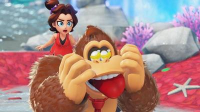 Review: 'Donkey Kong Bananza' trades manic platforming for unhurried exploring