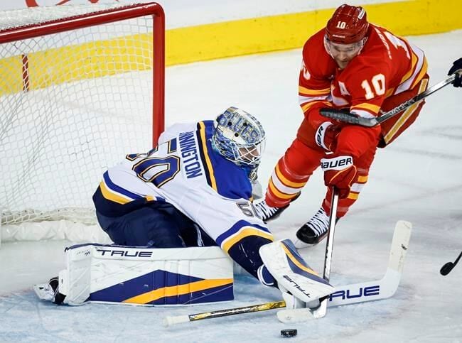 Parayko Scores Overtime Winner For Blues In 4-3 Win Over Flames ...