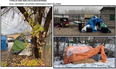 WEST KELOWNA HOMELESS