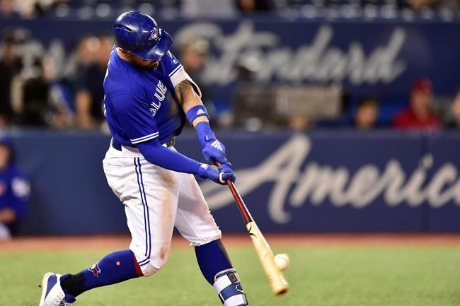 WATCH: Kevin Pillar blasts a two-run, pinch-hit home run to give the