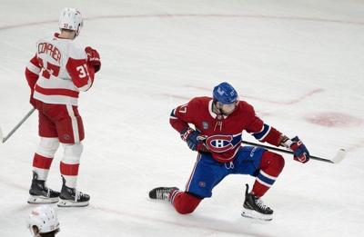 Montembeault, Anderson lift Canadiens over Red Wings 4-1 for sixth straight win