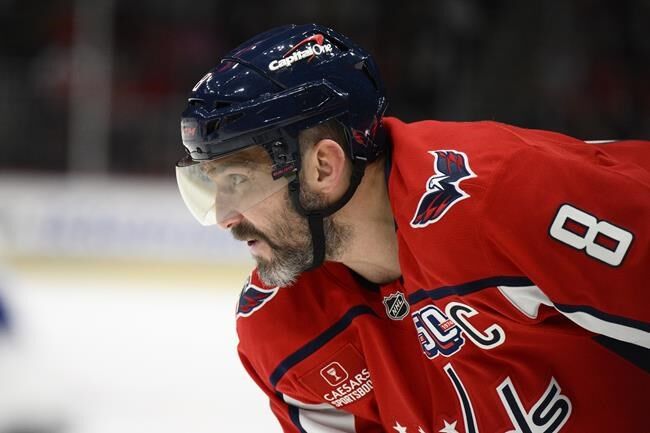 Alex Ovechkin is on track to break Wayne Gretzky's NHL career goals record