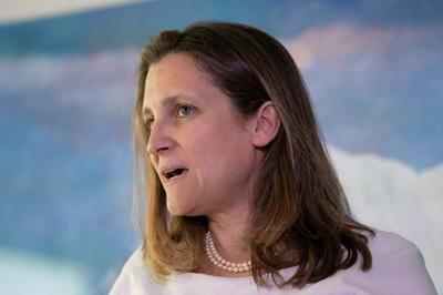China Lashes Out At Freeland Over Response To Protests In