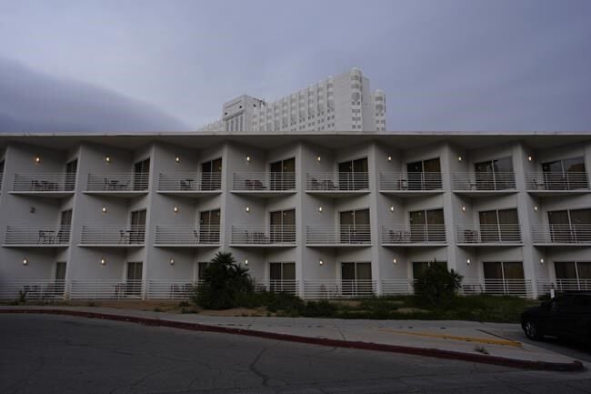 Las Vegas blows a kiss goodbye - literally - to the Tropicana with a flashy casino implosion