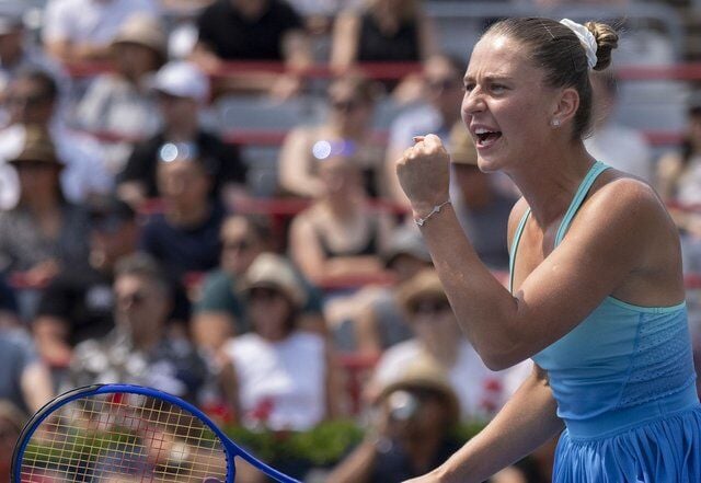 Ukraine's Kostyuk through to quarterfinals of women's National Bank Open in Montreal