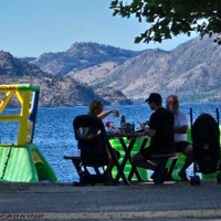 Okanagan Lake less than 10 degrees cooler than the air