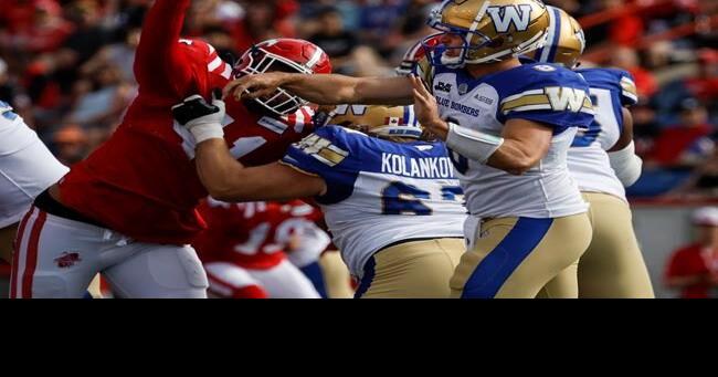 Collaros on the sidelines as winless Bombers prepare to host Redblacks